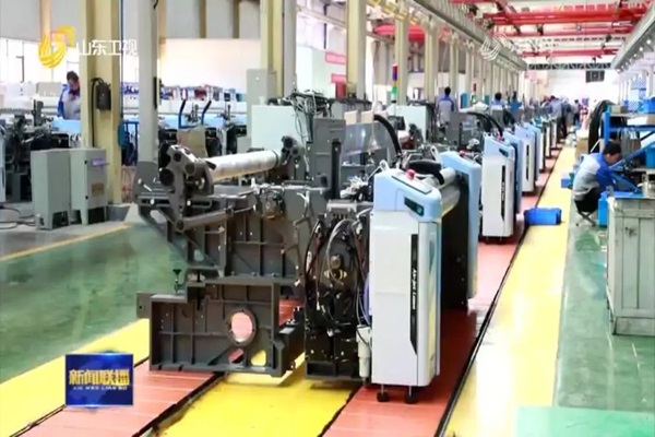 Shandong shanda, Shandong TV haberlerinde öne çıkan akıllı teknoloji ile Looms donatıyor